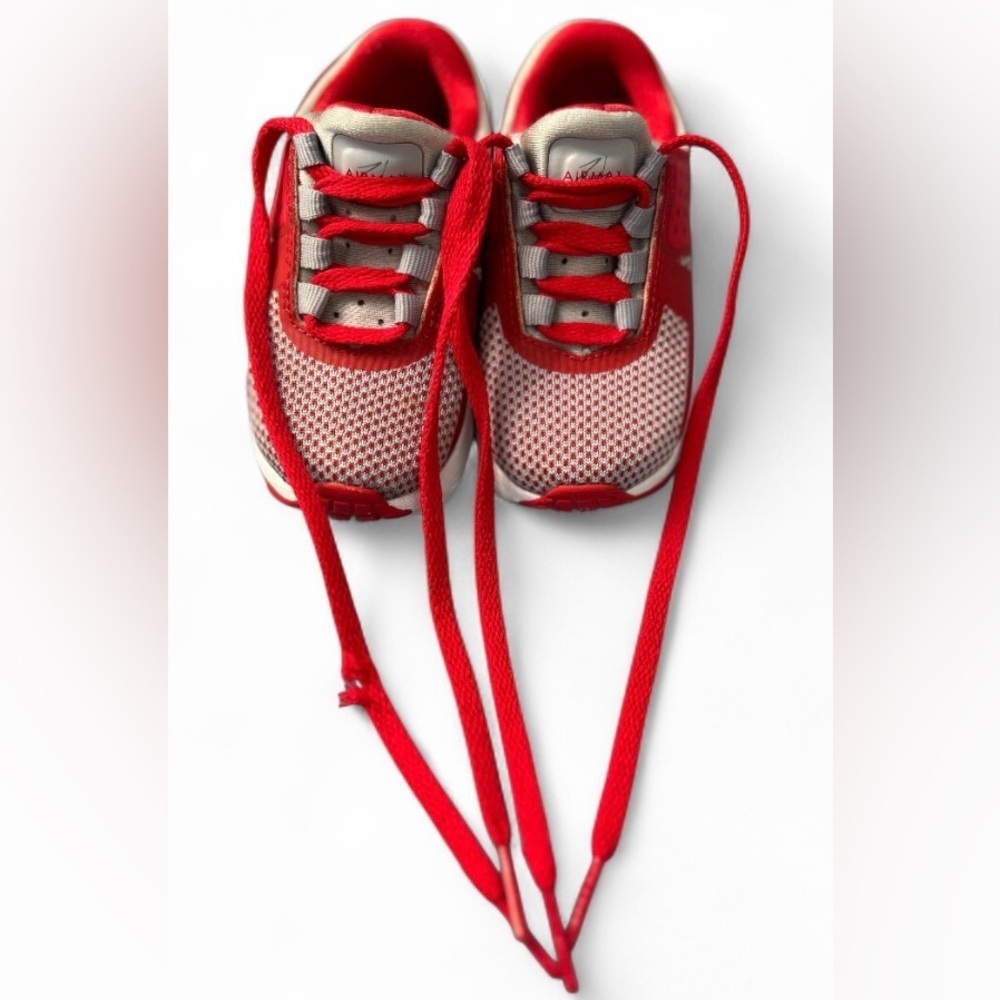 Nike Kids Air Max Zero Essential Toddler 6 Red & White Slip-on Sneakers NWOB - Picture 10 of 11